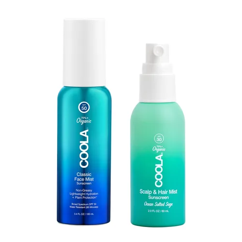 Vista 7 de COOLA Organic Scalp Spray & Hair Sunscreen Mist with SPF 30, Dermatologist Tested Hair Care for Daily Protection, Vegan and Gluten Free, Ocean