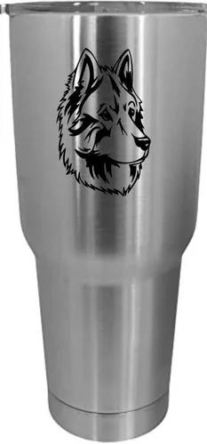 Vista 388 de Cairn Terrier - Vaso grabado con temática de perro, 30 onzas