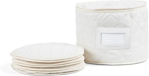 Vista 46 de Covermates Keepsakes - Juego de 4 separadores acolchados - Protección contra arañazos y roturas - Resistente a las manchas - Lavable a máquina