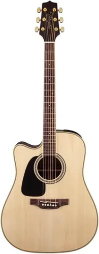 Vista 2 de Takamine GD51CE LH NAT Zurdo Dreadnought Cutaway Guitarra Acústica-Eléctrica, Natural