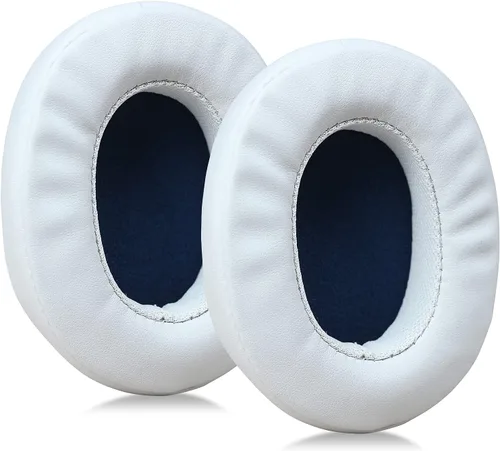 Vista 8 de MOLGRIA Almohadillas para los oídos, almohadillas de cuero de proteína de repuesto para Skullcandy Crusher Wireless Crusher Evo ANC HESH 3.0 Negro