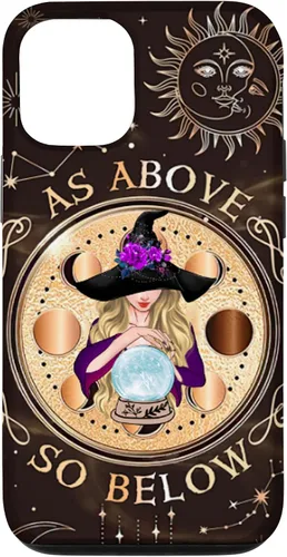 Vista 26 de iPhone 16 Witch Halloween Day - As Above - So Below Case