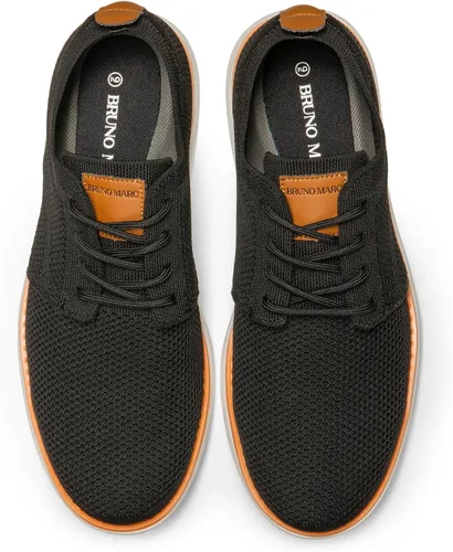 Vista 3 de Bruno Marc Zapatillas de malla para hombre Oxfords ligeras