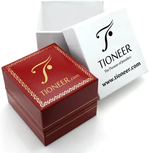 Vista 3 de Tioneer Sterling Silver Double Infinity Icon Engraved Infinity Ring