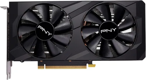 Vista 2 de PNY Tarjeta gráfica GeForce RTX™ 3050 de 8 GB Verto Dual Fan