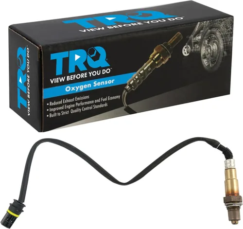 Vista 100 de TRQ Sensor de Oxígeno O2 de 4 Hilos de Banda Estrecha Compatible con VW Atlas 2.0L 2018-21, VW GTI 2.0L 2016-18, Audi A3 Quattro 2.0L 2015-18, VW