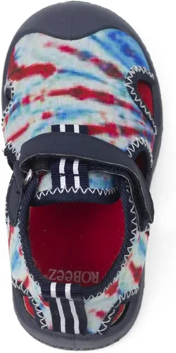 Vista 5 de Robeez Zapatos acuáticos para niños y niñas, antideslizantes, de neopreno, para verano, playa, piscina, para bebésniños pequeños, de 12 meses a 3.5
