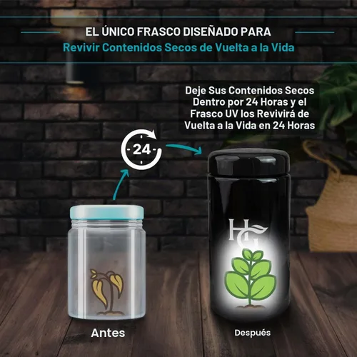 Vista 5 de Herb Guard 1 oz 500 ml., Negro