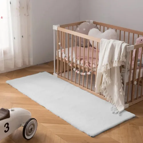 Vista 17 de Latepis Alfombra Pequeña Negra Esponjosa 2x3 pies Manta de Piel Sintética de Conejo Alfombra Suave Lavable Alfombras Peludas Shag para Dormitorio
