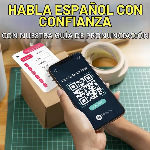 Vista 9 de Tarjetas flash de conjugación de verbos en español: 1.000 verbos, 9 tiempos