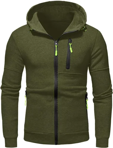 Vista 3 de Camisas de pesca con capucha para hombre, manga larga, holgadas, de algodón, con estampado gráfico, atlético, elástico