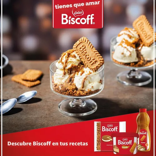 Vista 3 de Lotus Biscoff Crumble - Galletas de bizcocho caramelizadas desmenuzadas - Bolsa de 1.65 libras