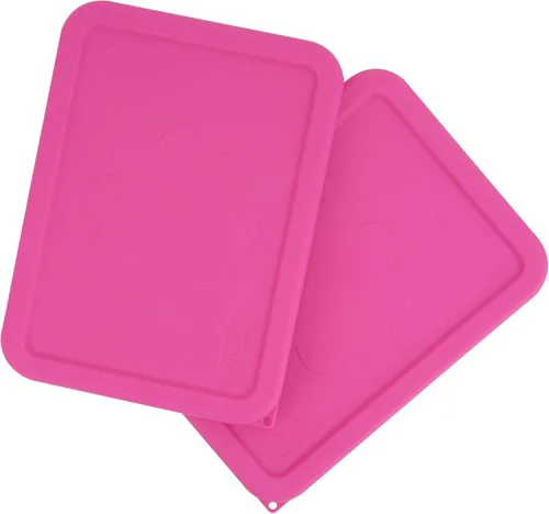 Vista 11 de LUVCOSY Tapa rectangular de silicona para almacenamiento de 11 tazas de repuesto para cuencos de vidrio Pyrex 7212-PC, (recipiente no incluido)