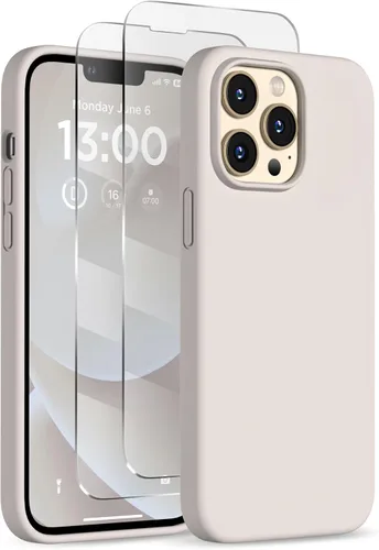 Vista 24 de Funda de silicona para iPhone 13 Pro, funda para teléfono, color Negro