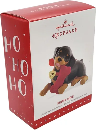 Vista 6 de Hallmark Adorno de amor para cachorros Doberman