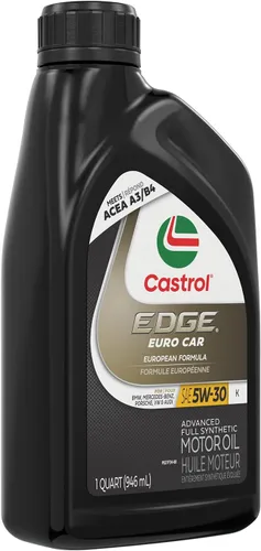 Vista 8 de Castrol EDGE Euro 5W-30 K Advanced - Aceite de motor sintético completo, 1 cuarto de galón, paquete de 6