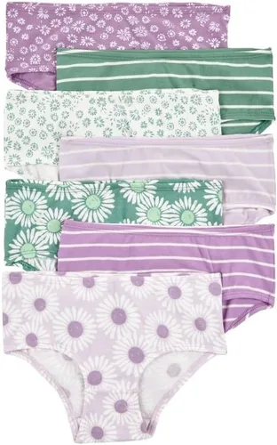 Vista 13 de Carter's Ropa interior para niñas, paquete de 7 piezas Bailarina