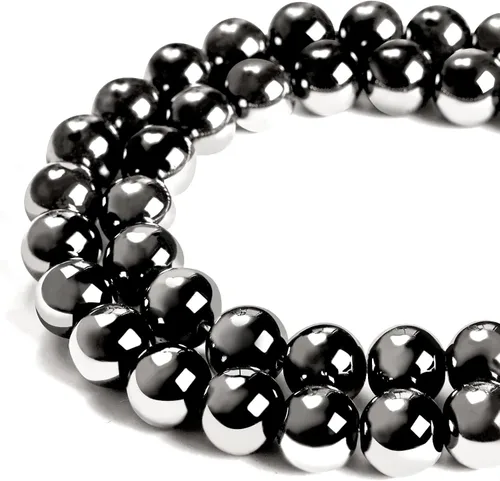 Vista 18 de 60 piezas de cuentas de turquesa africana natural de 6 mm, cuentas de piedras preciosas naturales, cuentas sueltas redondas para hacer joyas