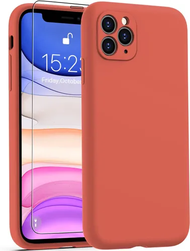 Vista 14 de Goodon Funda para iPhone 11 Pro con protector de pantalla - Protección mejorada de la cámara - Forro de microfibra suave - Funda protectora