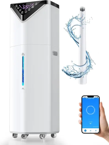 Vista 10 de Humidificadores de 5 galones para dormitorio, habitación grande, 2800 pies cuadrados, humidificadores silenciosos de 19 litros para habitación