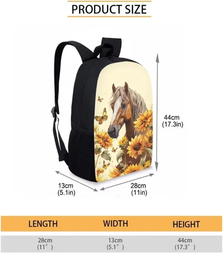 Vista 80 de HUGS IDEA Los animales frescos 3D niños escuela libro bolsa niños impresión mochilas, Baloncesto, Moderno