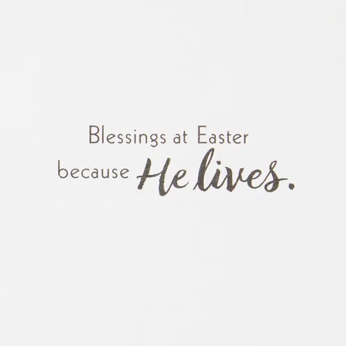 Vista 3 de Paquete de tarjetas religiosas de Pascua, bendiciones en Pascua (10 tarjetas con sobres)