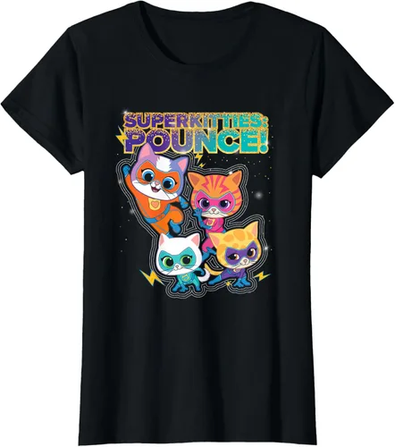 Vista 42 de Disney Junior SuperKitties Pounce! Camiseta de equipo completo, talla S