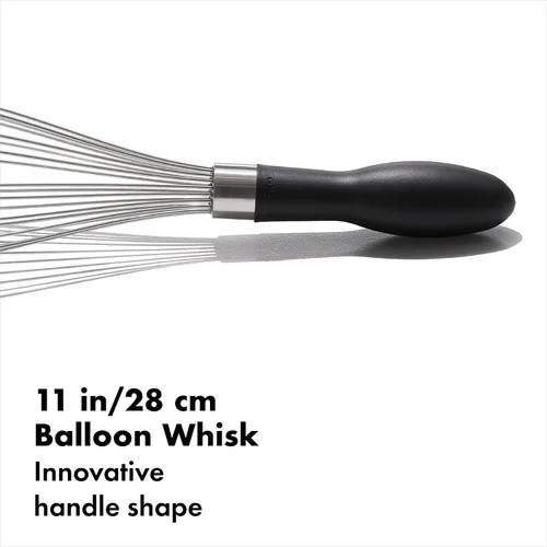 Vista 5 de OXO Good Grips - Juego de utensilios de cocina esenciales de acero inoxidable de 3 piezas