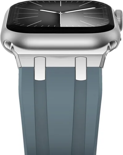Vista 10 de NewWays AP - Correa de lujo para Apple Watch Ultra de 1.929 in 1.811 in 1.772 in 1.732 in 1.654 in 1.614 in 1.575 in 1.496 in para hombres
