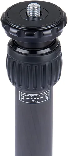 Vista 8 de SIRUI SL-200 Poste de Extensión para Trípode de Fibra de Carbono, Extensor de Columna Central de Dos Secciones para Trípodes