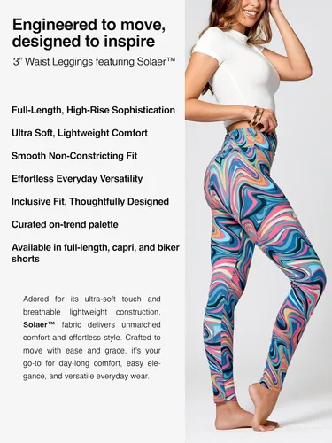 Vista 507 de Conceited - Leggings para mujer, longitud completa, ciclismo y capri, talla regular y extragrande