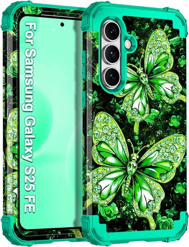 Vista 91 de Casetego Funda para Galaxy A16 5G, Tres Capas de Alta Resistencia Robusta a Prueba de Golpes, Protección Completa Rugosa de PC Duro + Parachoques