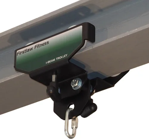 Vista 6 de Firstlaw Fitness I-Beam - Soporte para saco de boxeo con ruedas (Select - Negro - 3.5" - 7.0" de ancho I-Beam)