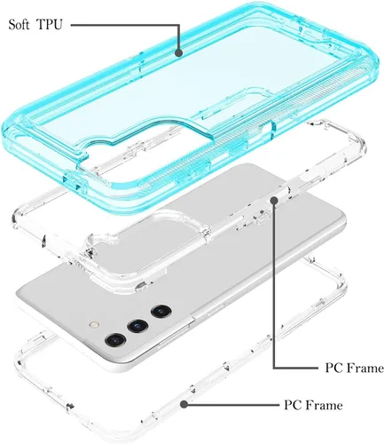Vista 3 de Funda para Samsung Galaxy S20 Plus, probada contra caídas militares 3 en 1, funda protectora de cuerpo completo, armadura resistente, a prueba