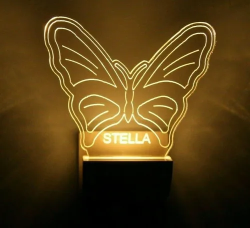 Vista 11 de Luz nocturna multicolor personalizada LED enchufable, luz nocturna táctil ultra delgada con sensor inteligente del atardecer al amanecer, dormitorio
