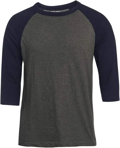 Vista 11 de Men's 3/4 Sleeve Raglan Cotton Baseball Tee Shirt