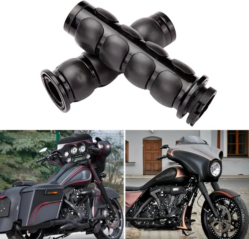 Vista 14 de DREAMIZER 25.4MM Motorcycle Handlebar Grips 1 inch Compatible with Honda Shadow Spirit 750 Valkyrie Fury VTX1300 VTX1800 VT400 VT750 VT1100 - Smooth