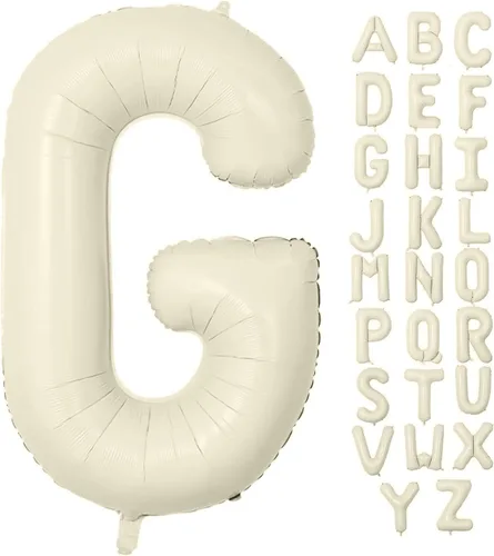 Vista 20 de Globos de letras azules de 40 pulgadas, globo grande del alfabeto de aluminio de Mylar para decoración de cumpleaños, boda, aniversario, graduación