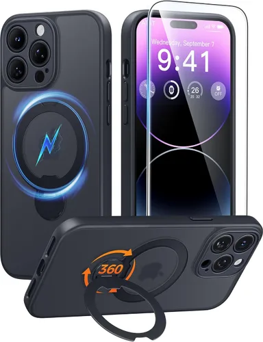 Vista 54 de FNTCASE Funda para Samsung Galaxy Z Fold 7 para Magsafe Negro