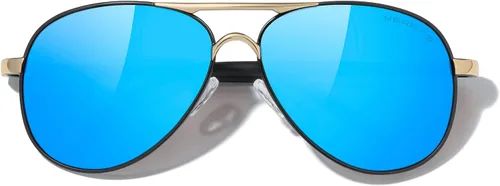 Vista 67 de MERRY'S, UV400 S8513, gafas de sol polarizadas para conducir, marco irrompible, para hombre.