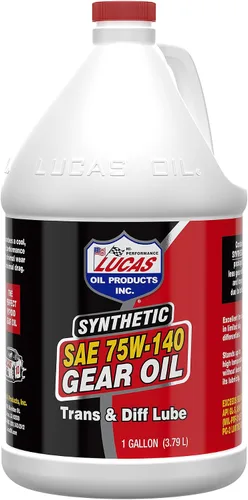 Vista 2 de Lucas Oil 10123 SAE 75W-140, aceite sintético para engranajes - 5 galones