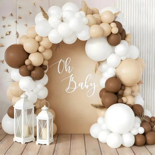 Vista 15 de Decoraciones de fiesta de regreso a clases, kit de arco de guirnalda de globos arcoíris con globos de aluminio de manzana para graduación, primer