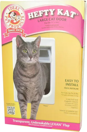 Vista 6 de Ideal Pet Products Chubby Kat plástico grande 7.5" x 10.5" tamaño de solapa