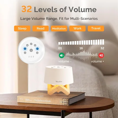 Vista 9 de MelodySusie Máquina de sonido con recortador de uñas eléctrico para bebés