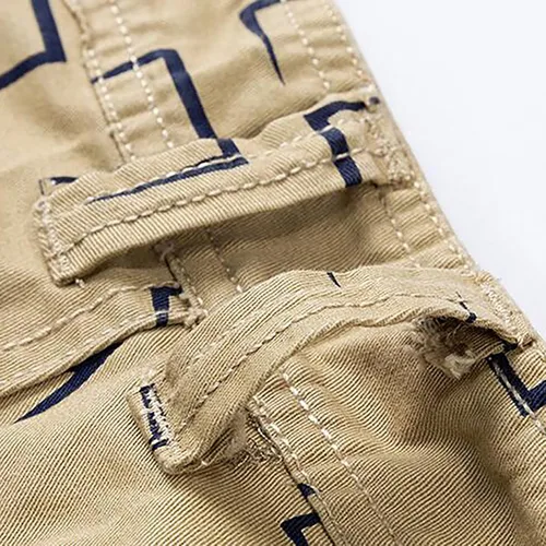 Vista 7 de Men Cargo Shorts Classic Fit Lightweight Ripstop Pants Tactical Outdoor Work Short Trousers with Multi Pocket