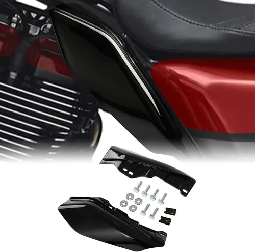 Vista 10 de Deflectores de aire de marco medio aptos para Harley Touring Street Electra Glide 2009-2023
