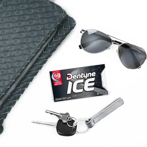 Vista 9 de Dentyne Ice Arctic Chill - Goma de mascar sin azúcar, 9 paquetes de 16 piezas (144 piezas en total) Goma de mascar, perfecta para un aliento