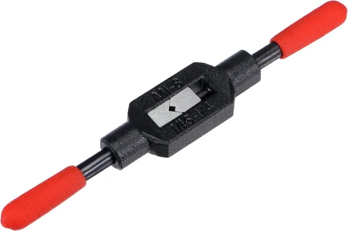 Vista 7 de uxcell Mango de llave de grifo ajustable para roscas métricas M13-M33 de 1/2"-1-5/16" (UNC/UNF), soporte de rosca, herramienta de roscado manual