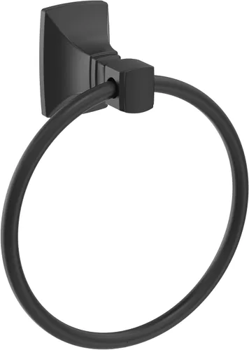Vista 36 de Amerock BH36012 Highland Ridge 7-7/16" Anillo de toalla montado en la pared - Cromo Cromado