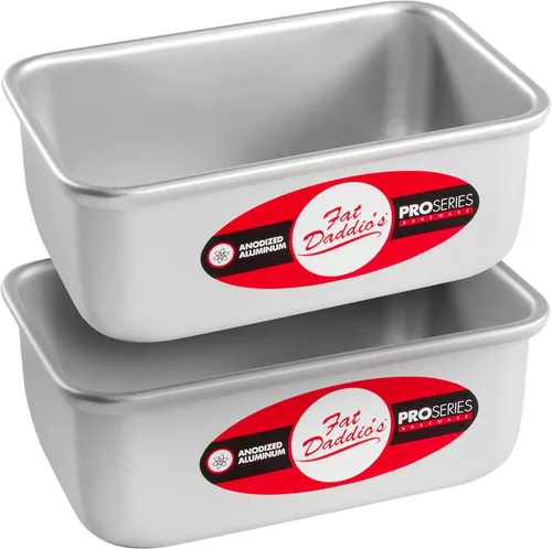Vista 14 de Fat Daddio's BP-5639 Molde para Pan de Aluminio Anodizado, 4.875 x 2.75 x 2 pulgadas